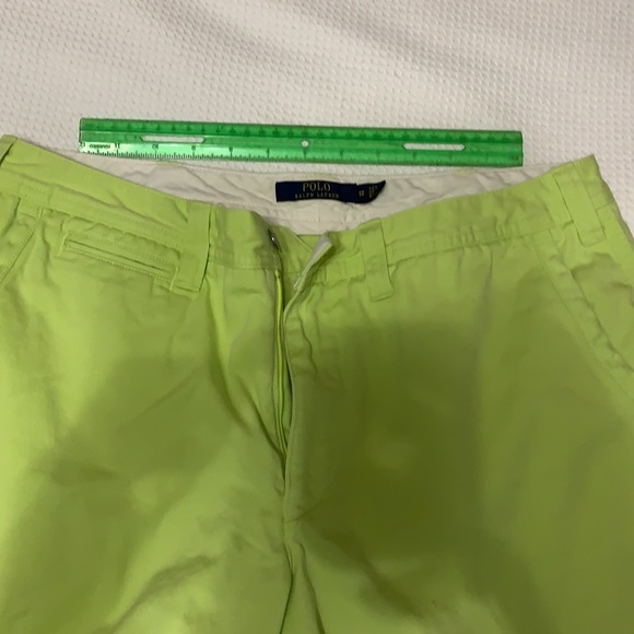 Polo shorts fun green color EUC worn once - Picture 7 of 8